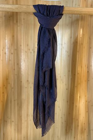 Classic Portobello Scarf Aubergine